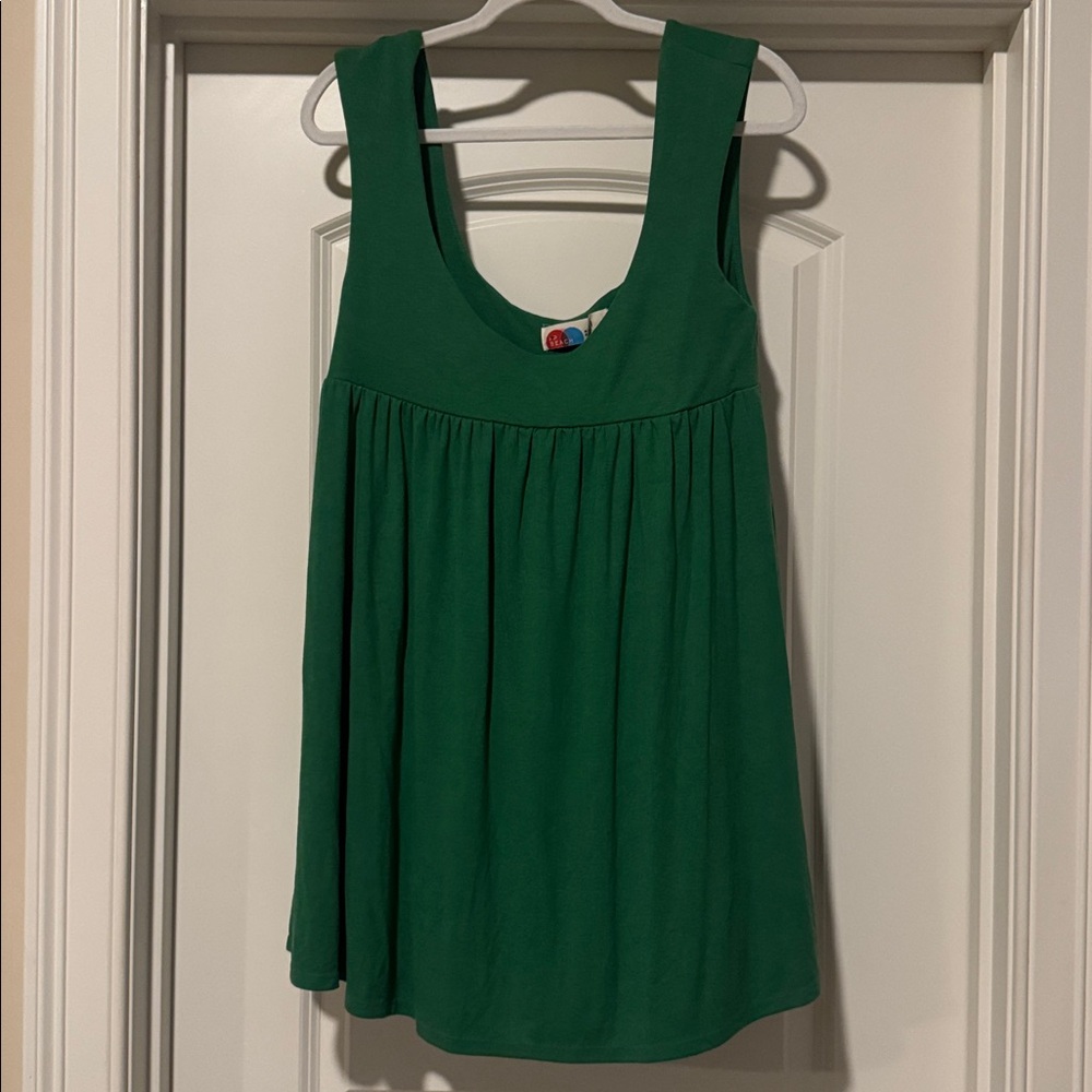 Free People Mazarine Mini Dress in Green - Picture 4 of 7